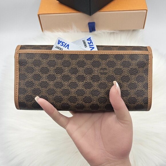 Celine  Macadam & Triomple Continental Wallet - Picture 5 of 17